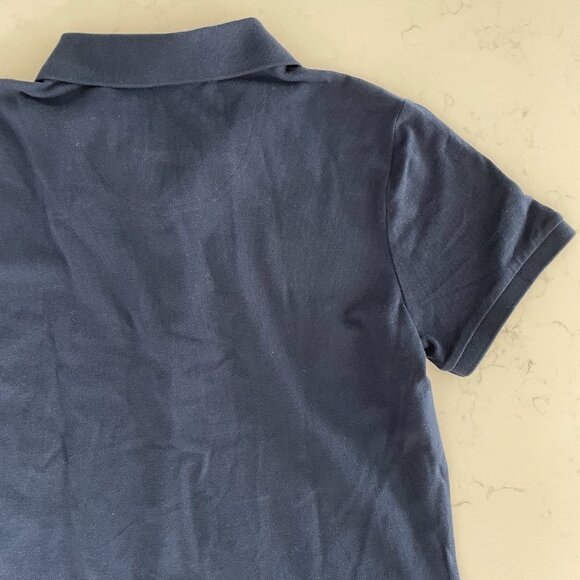 Tommy Bahama New Paradise SS 5 Button Cotton Polo Shirt Ocean Deep Blue S NWT - Picture 9 of 12